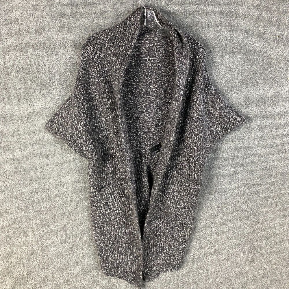 TCEC Cardigan Women's‎ Small Medium S/M Knitted Gray Wool Blend Adults